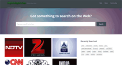 Desktop Screenshot of myindiagate.com